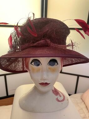 Original authentic Ascot Hat KENTUCKY Derby garden Tea party church weddings!!